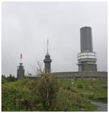 Der Aussichtsturm (Mitte) war am Montag leider nicht ge�ffnet