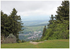 Gipfelblick trotz tr�bem Wetter