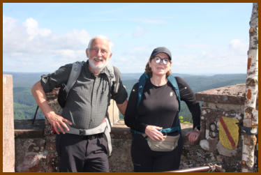 Der H�chse im Odenwald ist erklommen
