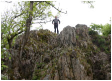 Auf dem Donnersberg gibt es sehr gute Fernblicke ins Land