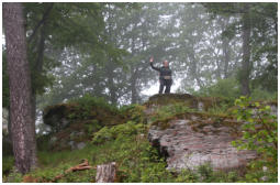 Gru� von der Aussichtskanzel 