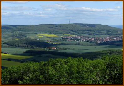 Blick auf das Habichtsw�lder Bergland